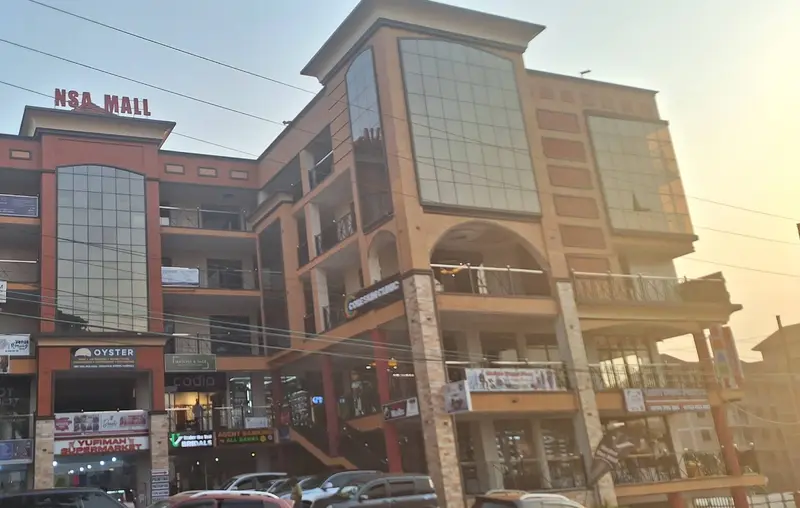 NSA Mall in Kiwatule, where our office is on the fourth floor